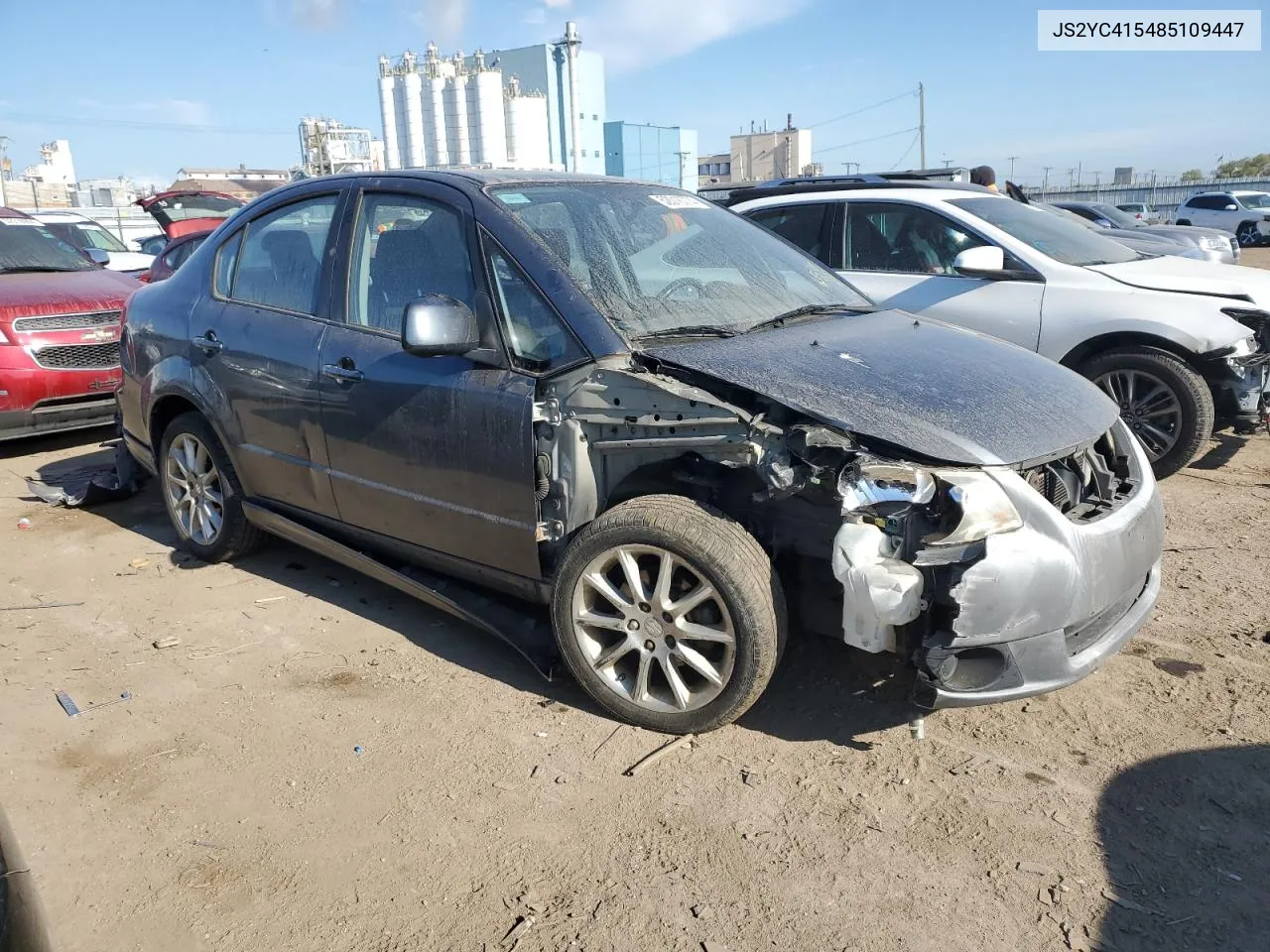 2008 Suzuki Sx4 Convenience VIN: JS2YC415485109447 Lot: 52016774