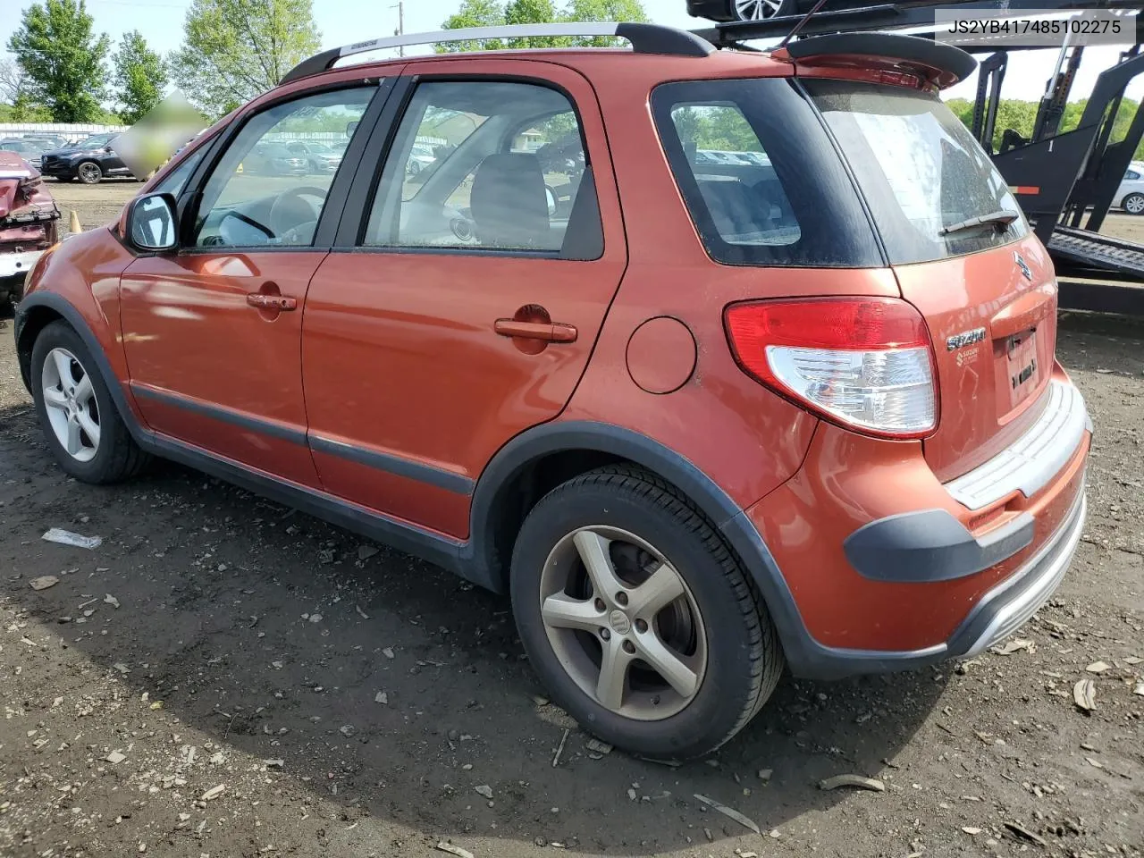 2008 Suzuki Sx4 Touring VIN: JS2YB417485102275 Lot: 53601444