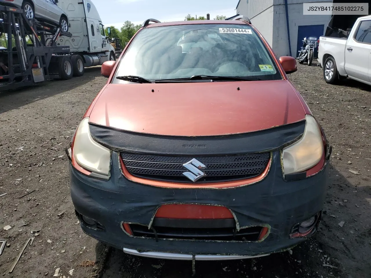 2008 Suzuki Sx4 Touring VIN: JS2YB417485102275 Lot: 53601444