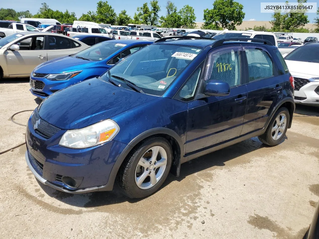 2008 Suzuki Sx4 Base VIN: JS2YB413X85109647 Lot: 56674874