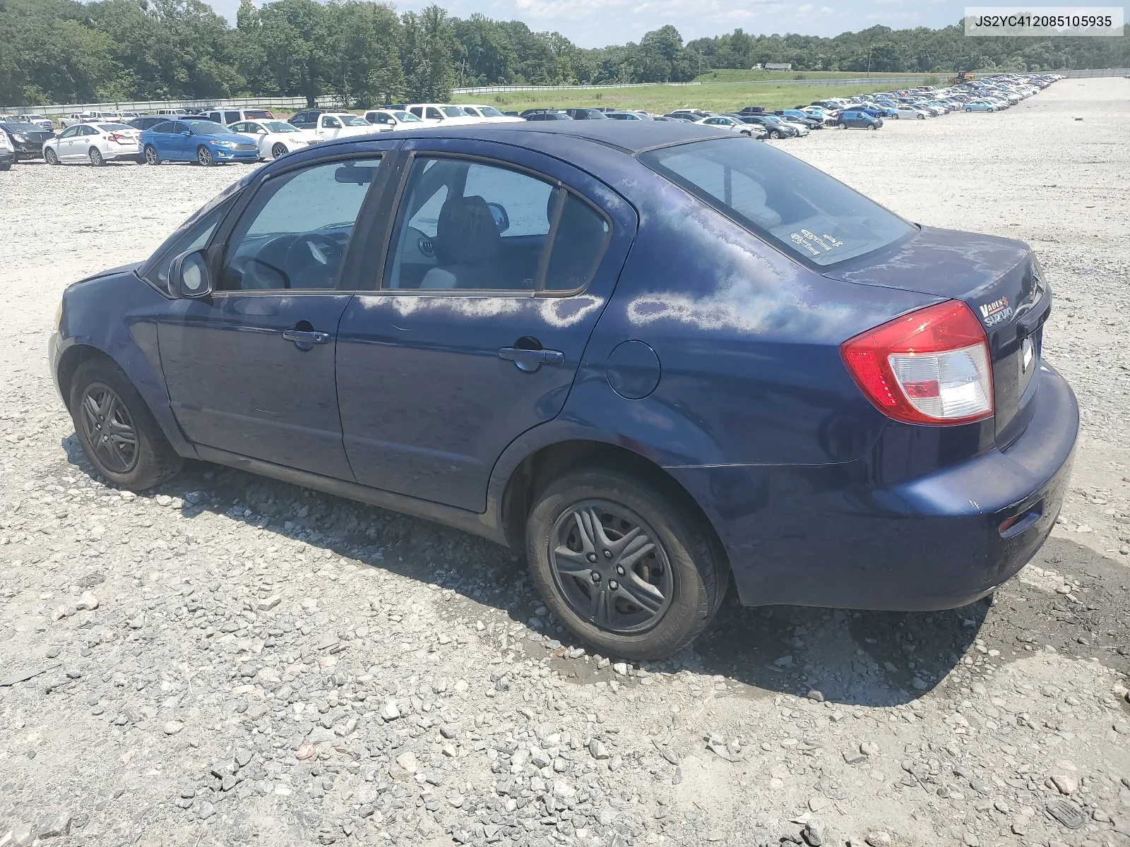 JS2YC412085105935 2008 Suzuki Sx4