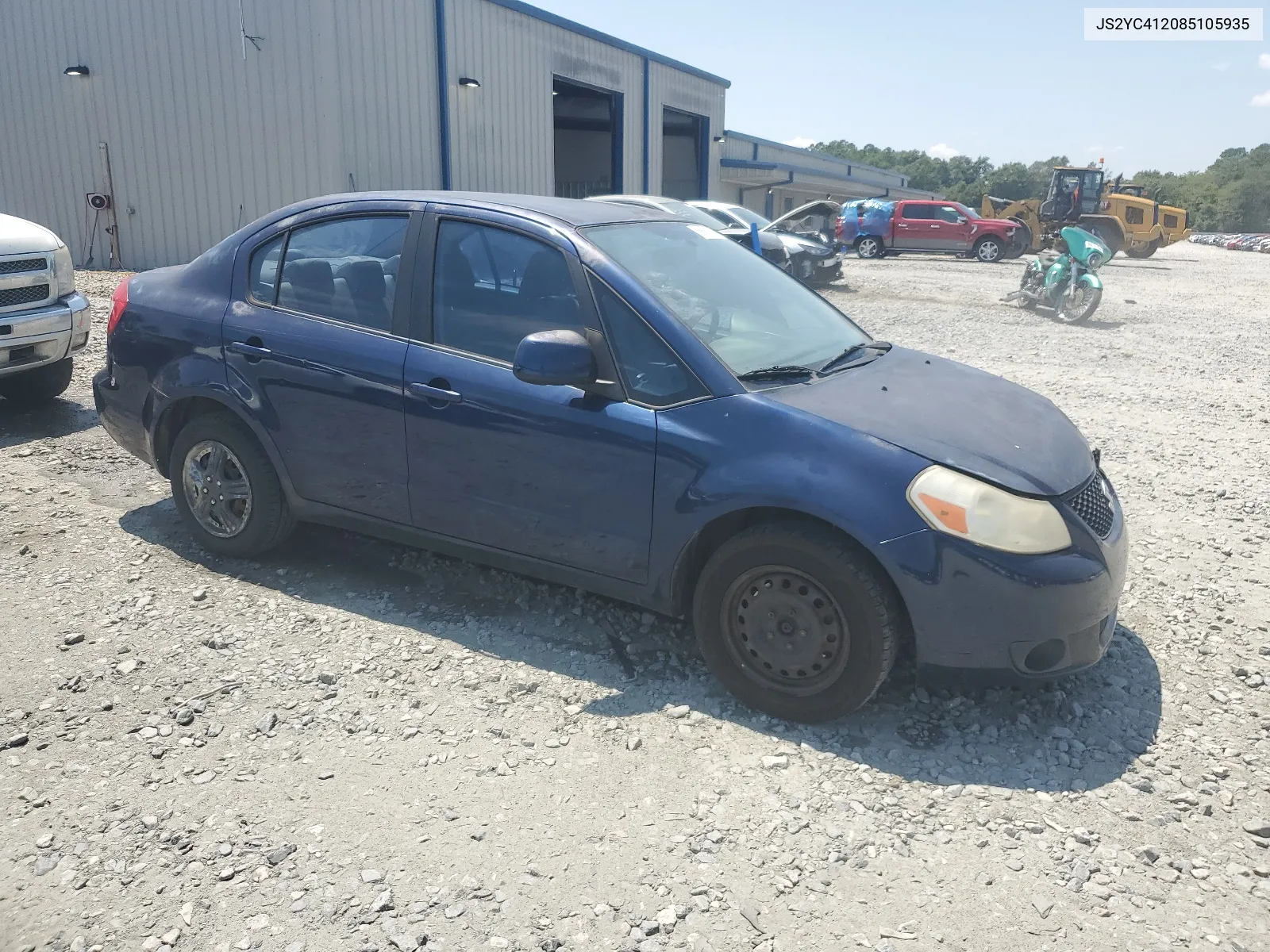 JS2YC412085105935 2008 Suzuki Sx4