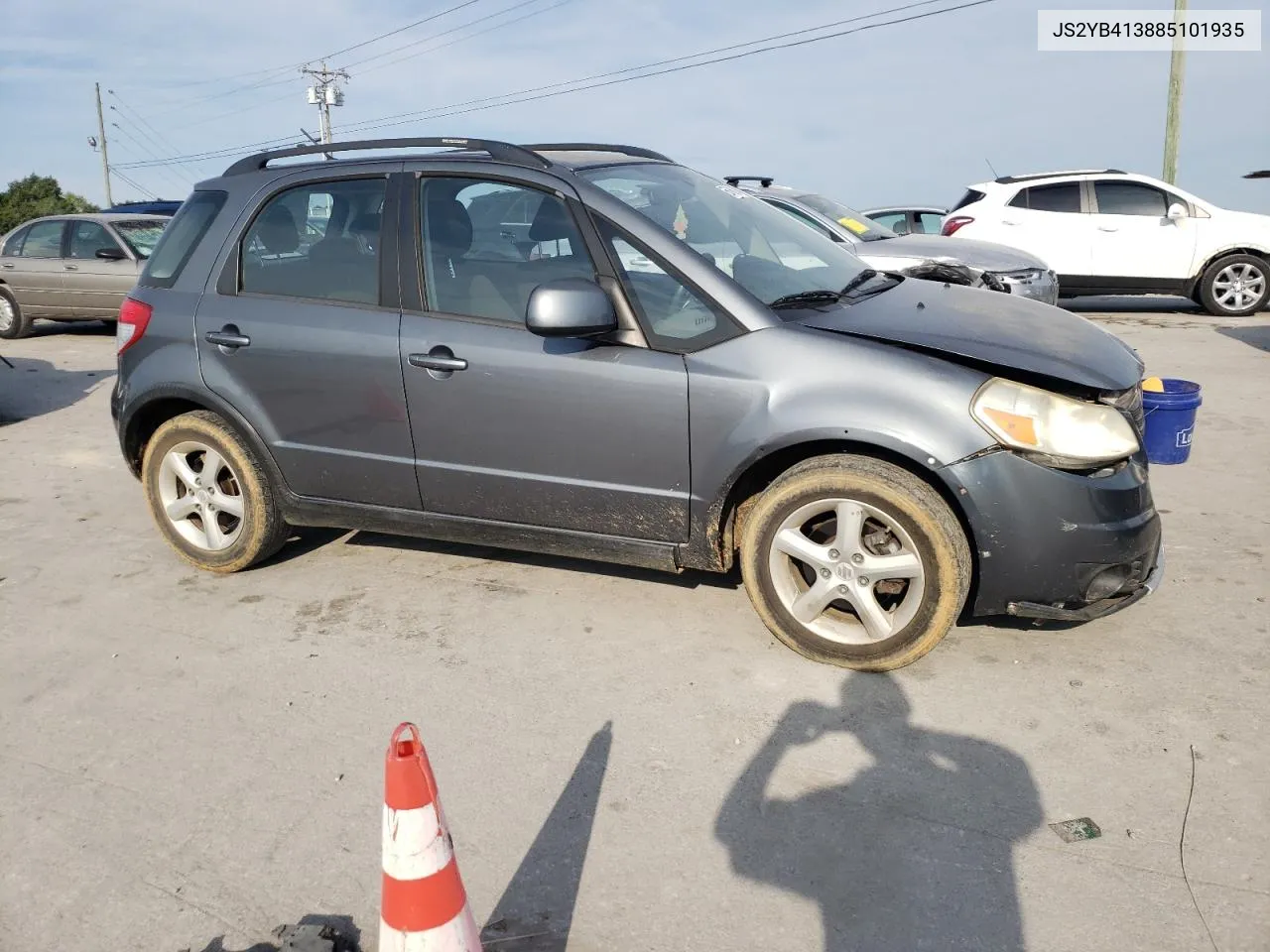 2008 Suzuki Sx4 Base VIN: JS2YB413885101935 Lot: 67068974