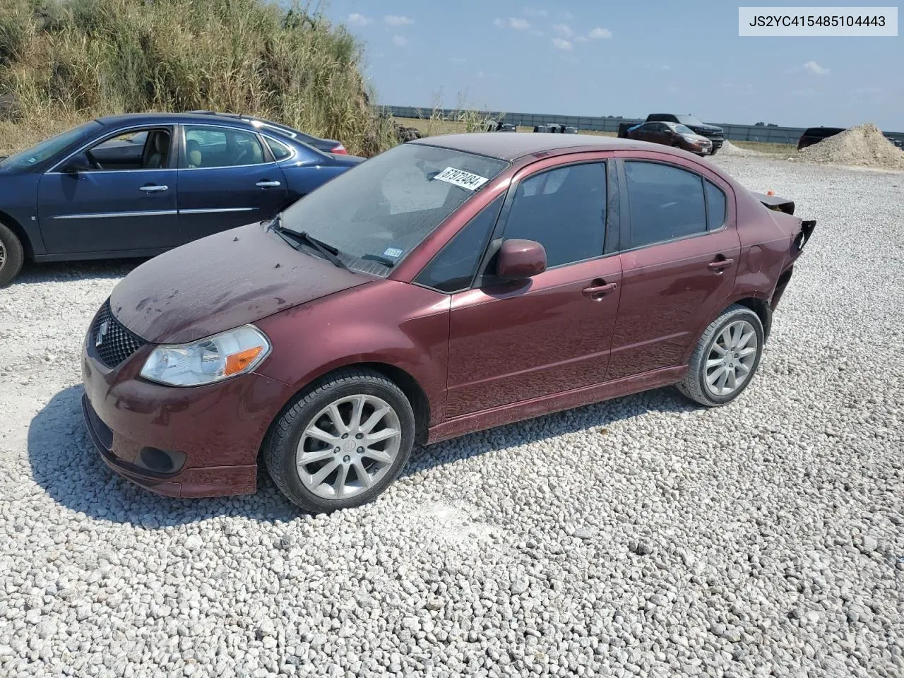 2008 Suzuki Sx4 Convenience VIN: JS2YC415485104443 Lot: 67972484