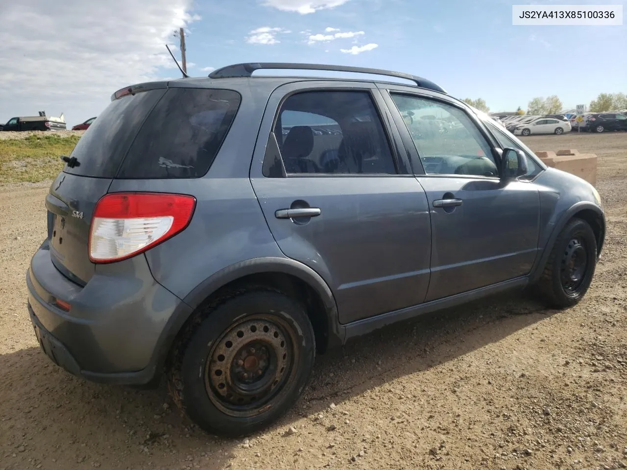 2008 Suzuki Sx4 Base VIN: JS2YA413X85100336 Lot: 72749274