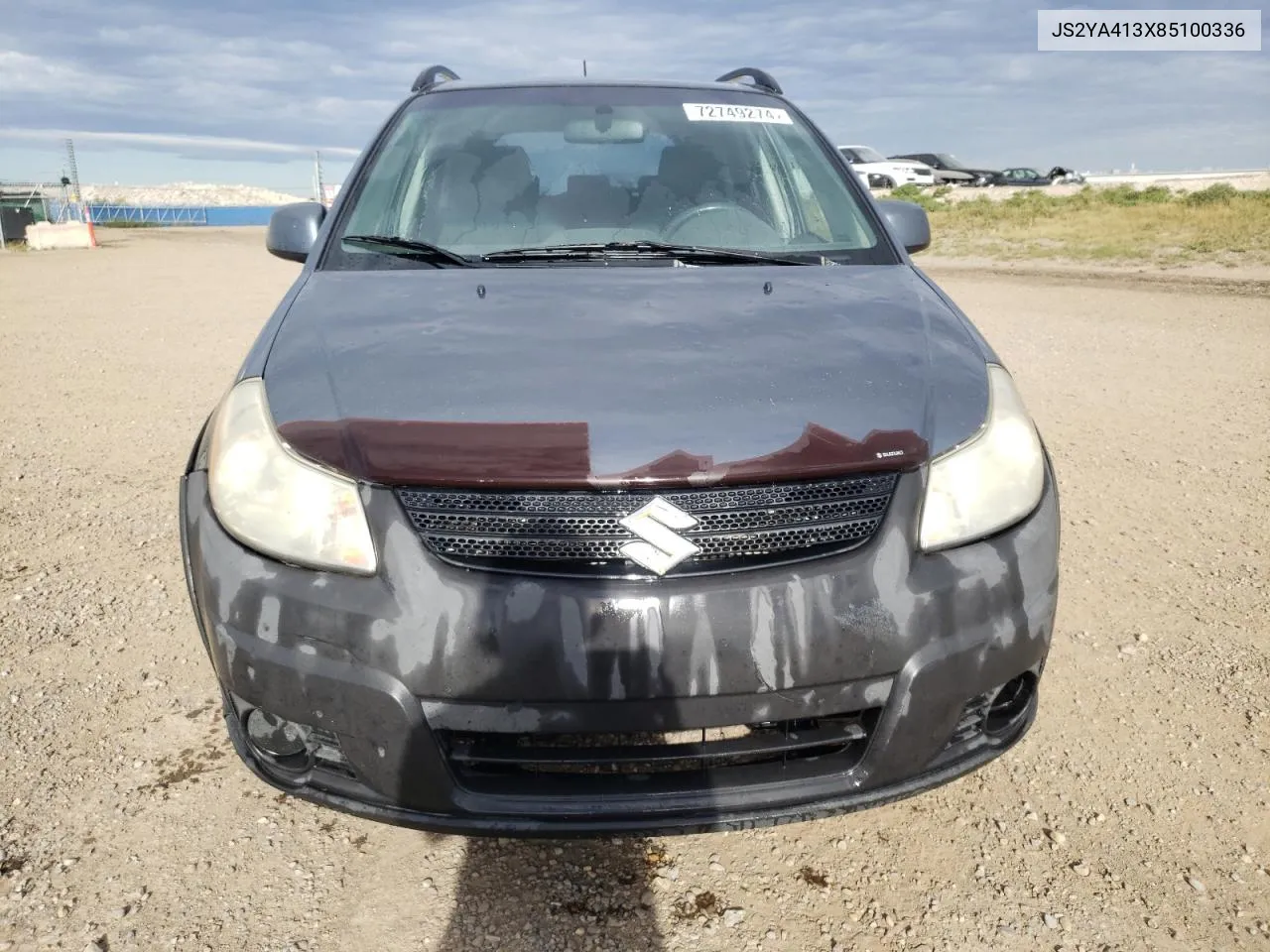 2008 Suzuki Sx4 Base VIN: JS2YA413X85100336 Lot: 72749274