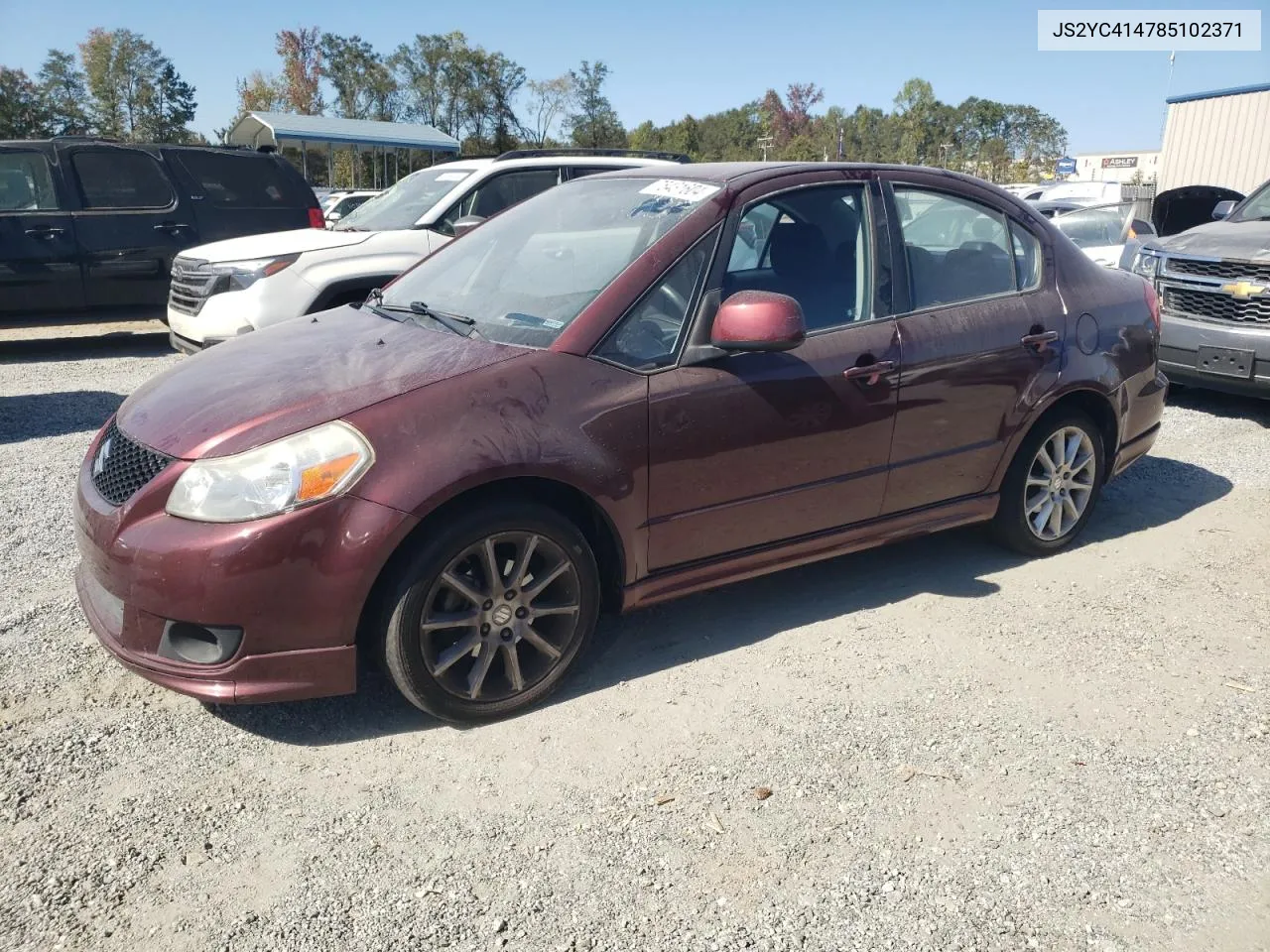 2008 Suzuki Sx4 VIN: JS2YC414785102371 Lot: 75431604