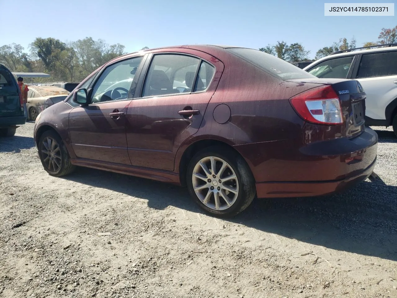 2008 Suzuki Sx4 VIN: JS2YC414785102371 Lot: 75431604