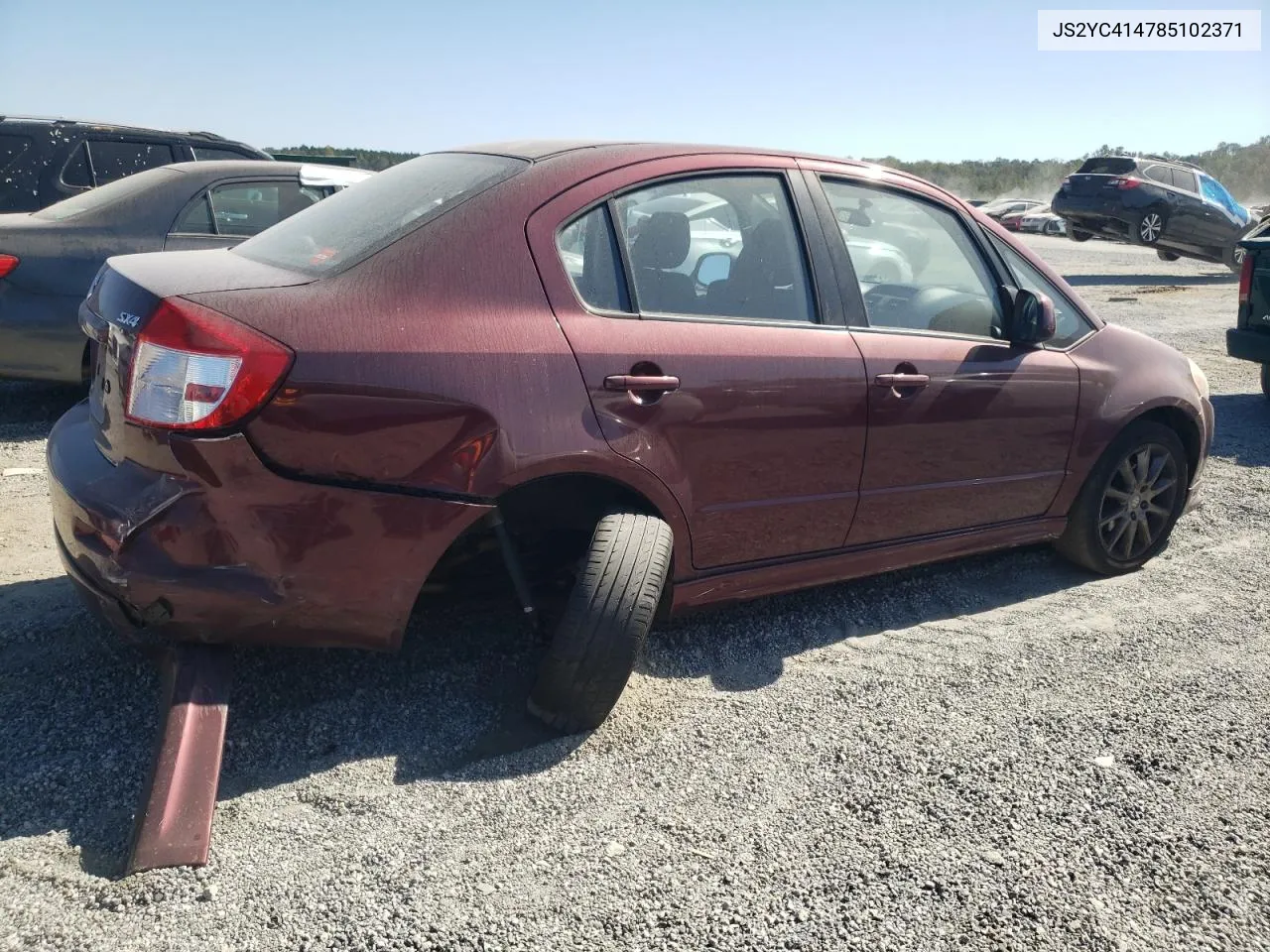 2008 Suzuki Sx4 VIN: JS2YC414785102371 Lot: 75431604