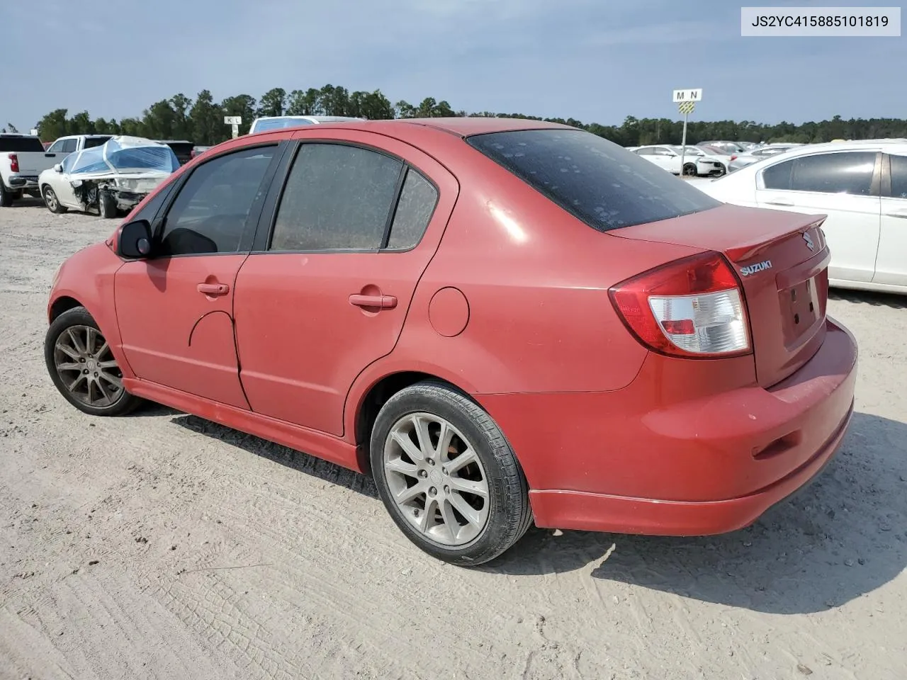 2008 Suzuki Sx4 Convenience VIN: JS2YC415885101819 Lot: 76364664