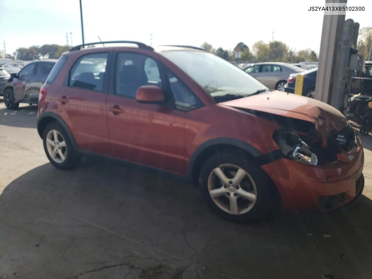 2008 Suzuki Sx4 Base VIN: JS2YA413X85102300 Lot: 76745044