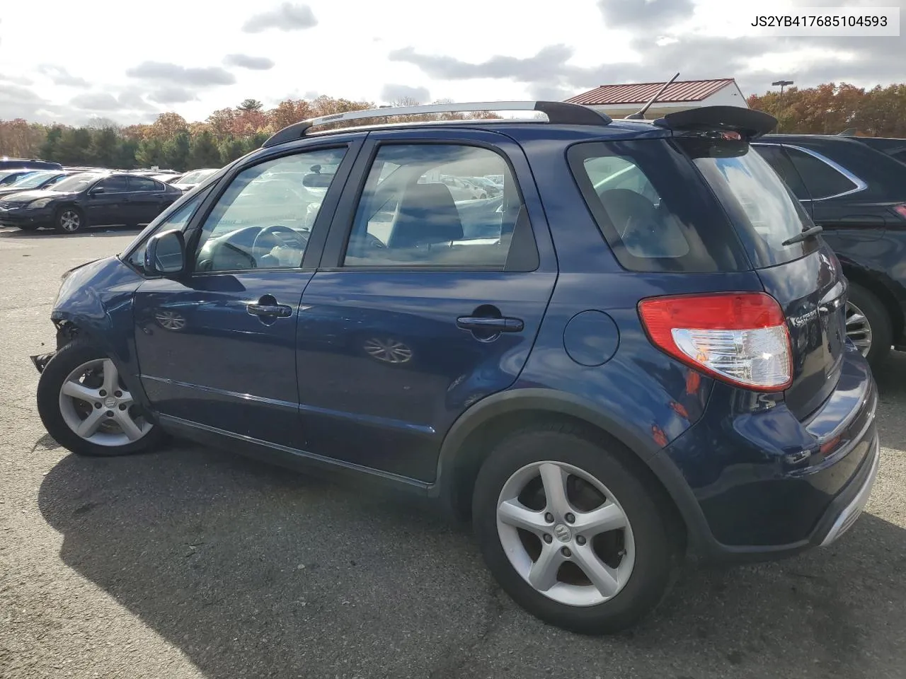 2008 Suzuki Sx4 Touring VIN: JS2YB417685104593 Lot: 76975964