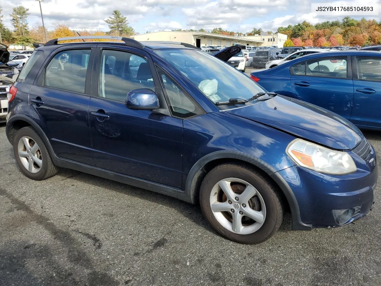 2008 Suzuki Sx4 Touring VIN: JS2YB417685104593 Lot: 76975964