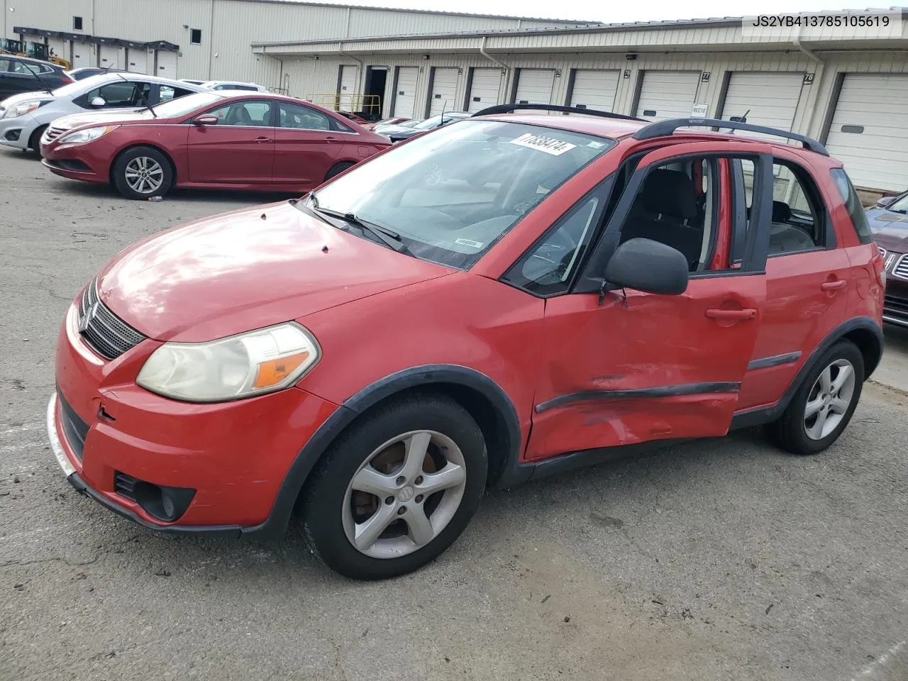 2008 Suzuki Sx4 Base VIN: JS2YB413785105619 Lot: 77838474