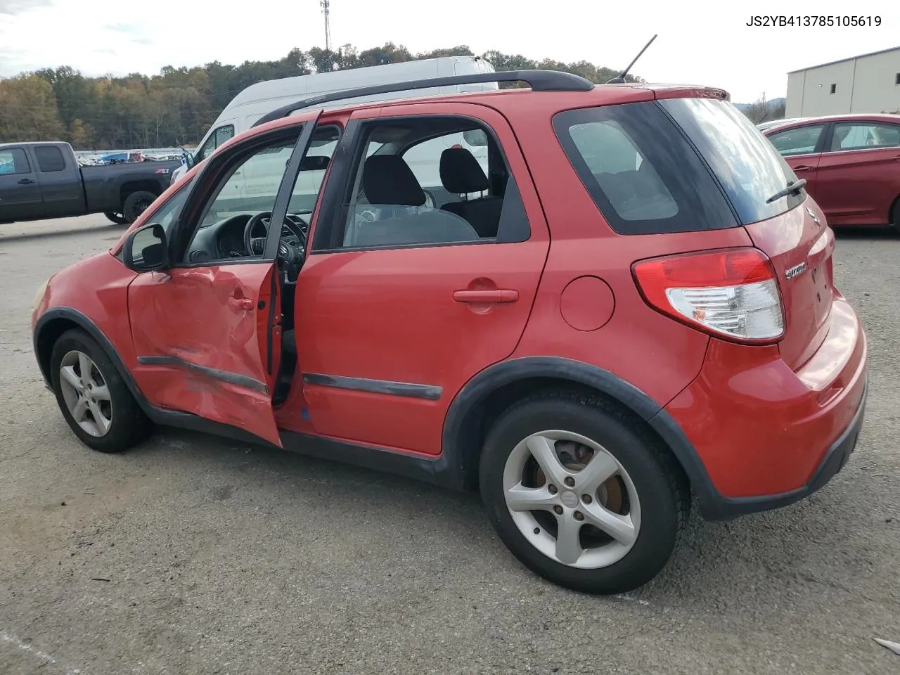 2008 Suzuki Sx4 Base VIN: JS2YB413785105619 Lot: 77838474