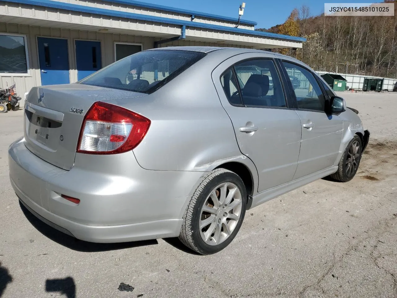 2008 Suzuki Sx4 Convenience VIN: JS2YC415485101025 Lot: 79095164