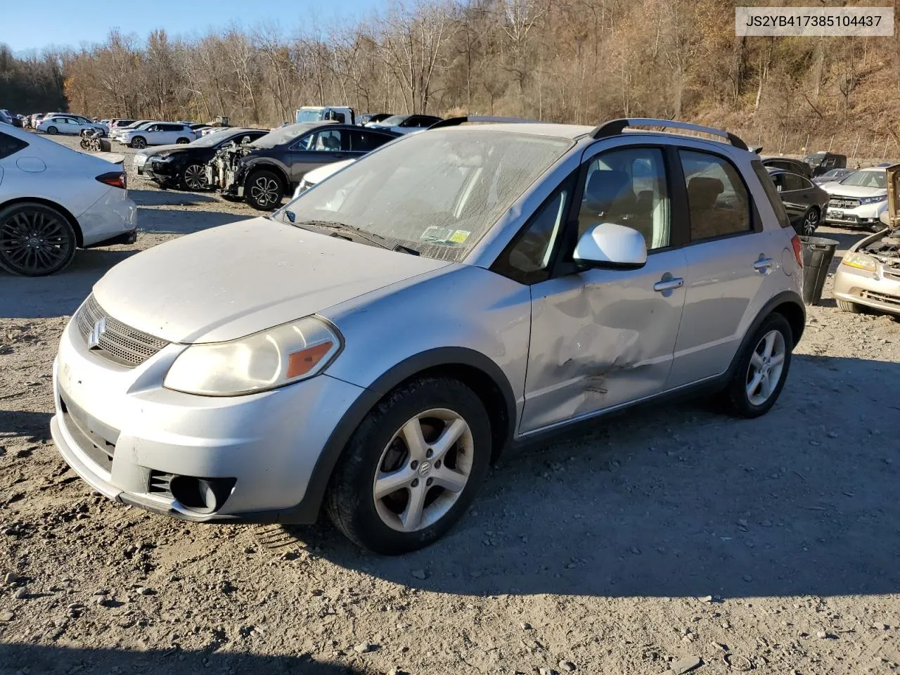 2008 Suzuki Sx4 Touring VIN: JS2YB417385104437 Lot: 79837864