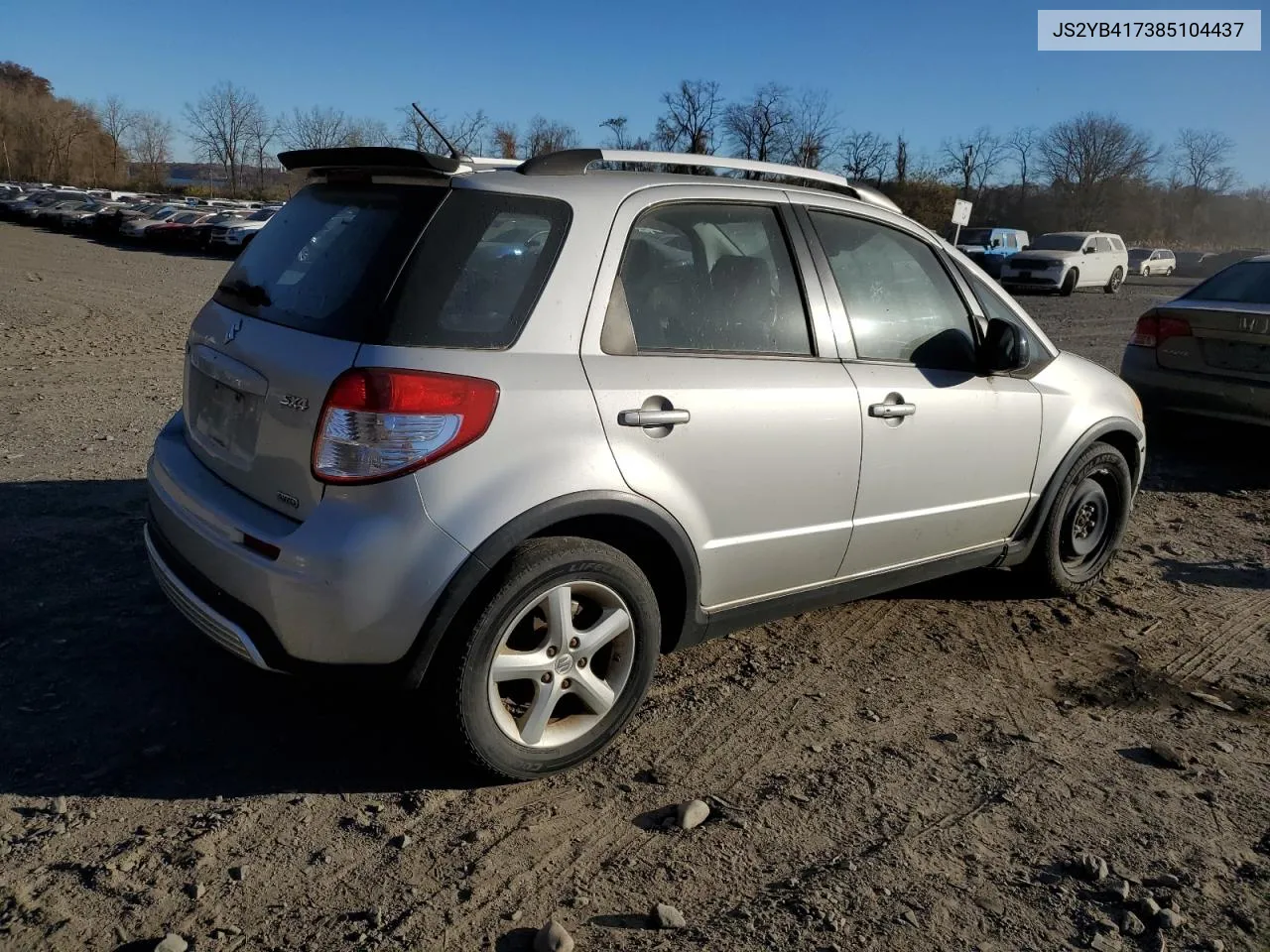 2008 Suzuki Sx4 Touring VIN: JS2YB417385104437 Lot: 79837864