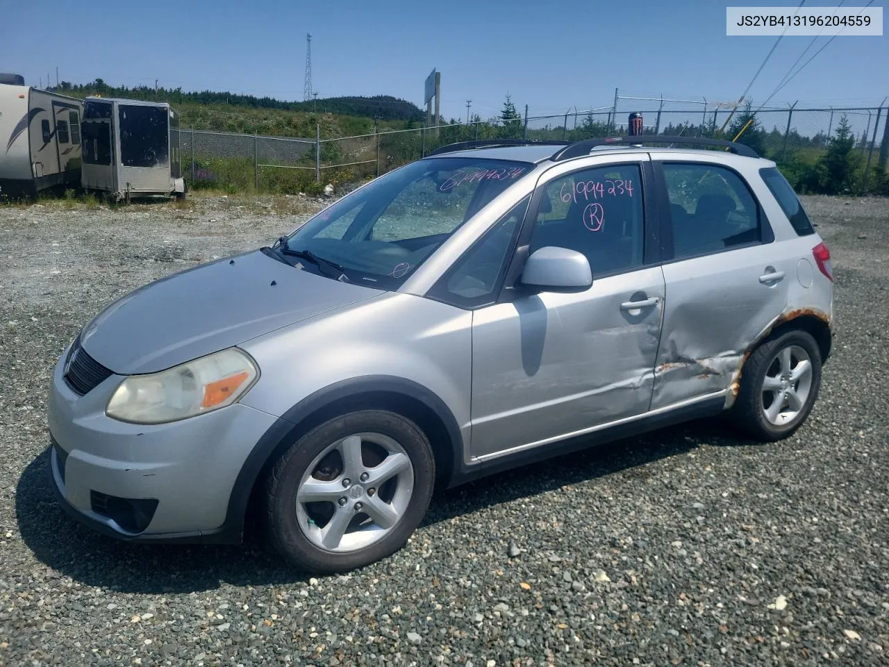 2009 Suzuki Sx4 Technology VIN: JS2YB413196204559 Lot: 61994234