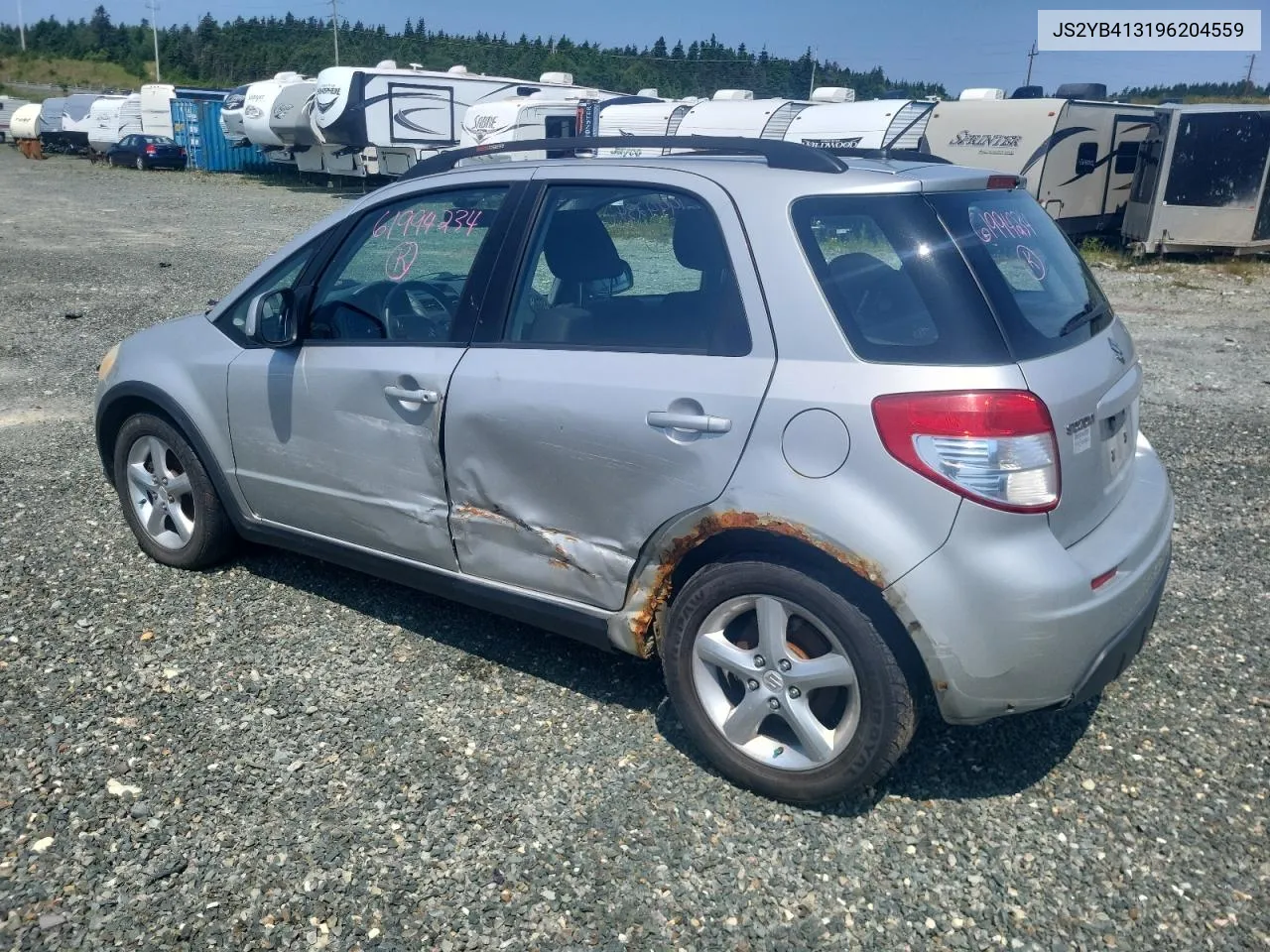 2009 Suzuki Sx4 Technology VIN: JS2YB413196204559 Lot: 61994234