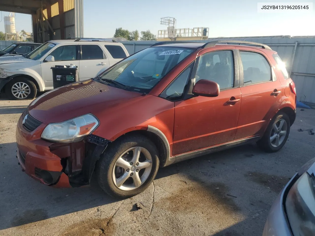 2009 Suzuki Sx4 Technology VIN: JS2YB413196205145 Lot: 70606134