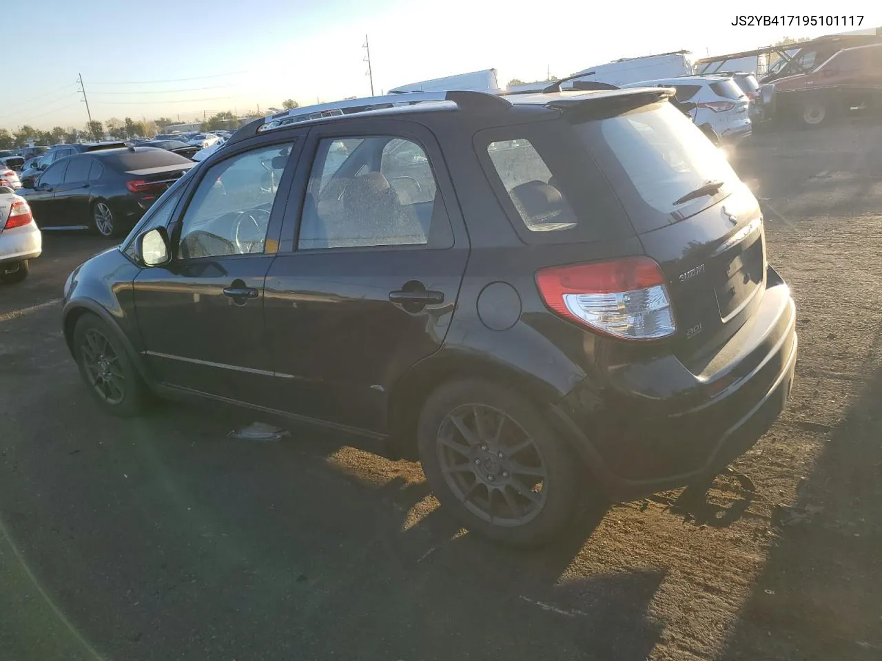 2009 Suzuki Sx4 Touring VIN: JS2YB417195101117 Lot: 71102744