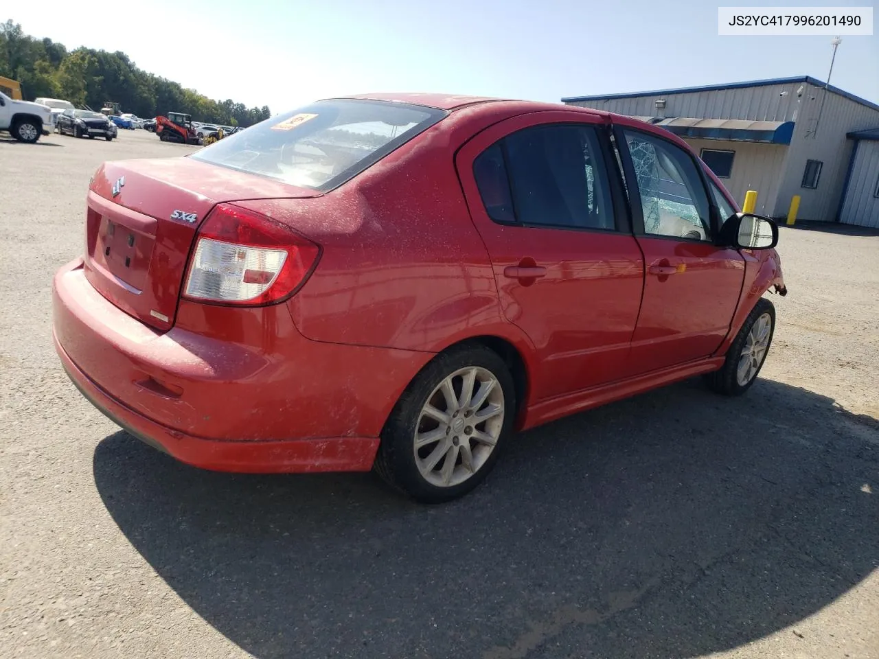 2009 Suzuki Sx4 Touring VIN: JS2YC417996201490 Lot: 73466424