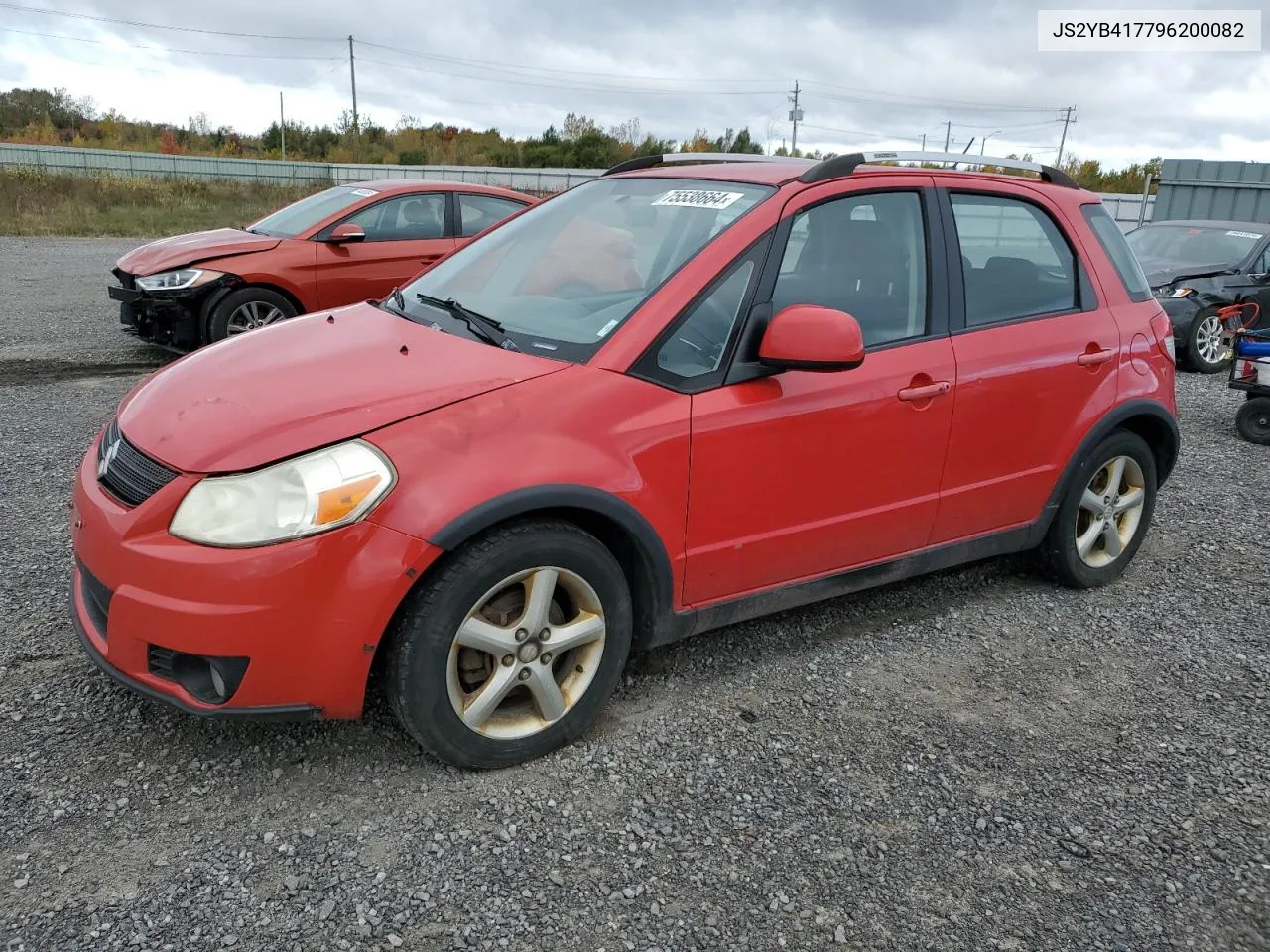 2009 Suzuki Sx4 Touring VIN: JS2YB417796200082 Lot: 75538664