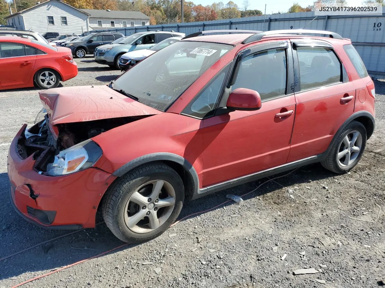 2009 Suzuki Sx4 Touring VIN: JS2YB417396202539 Lot: 77067714