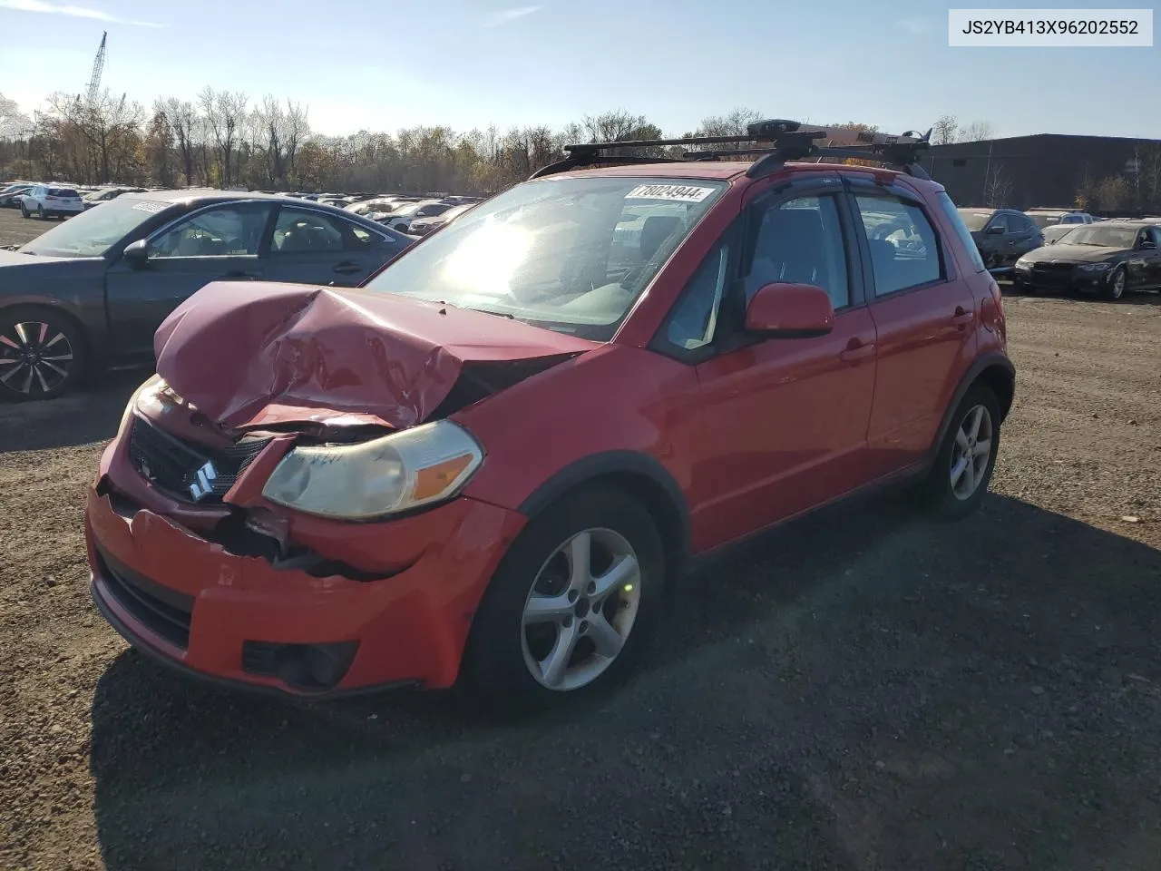 2009 Suzuki Sx4 Technology VIN: JS2YB413X96202552 Lot: 78024944