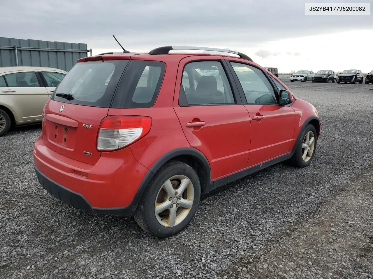 2009 Suzuki Sx4 Touring VIN: JS2YB417796200082 Lot: 80068644