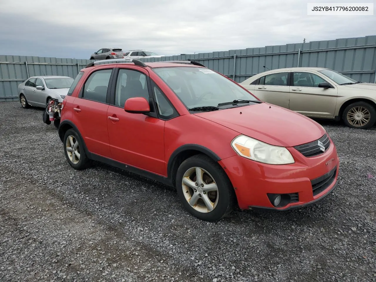 2009 Suzuki Sx4 Touring VIN: JS2YB417796200082 Lot: 80068644