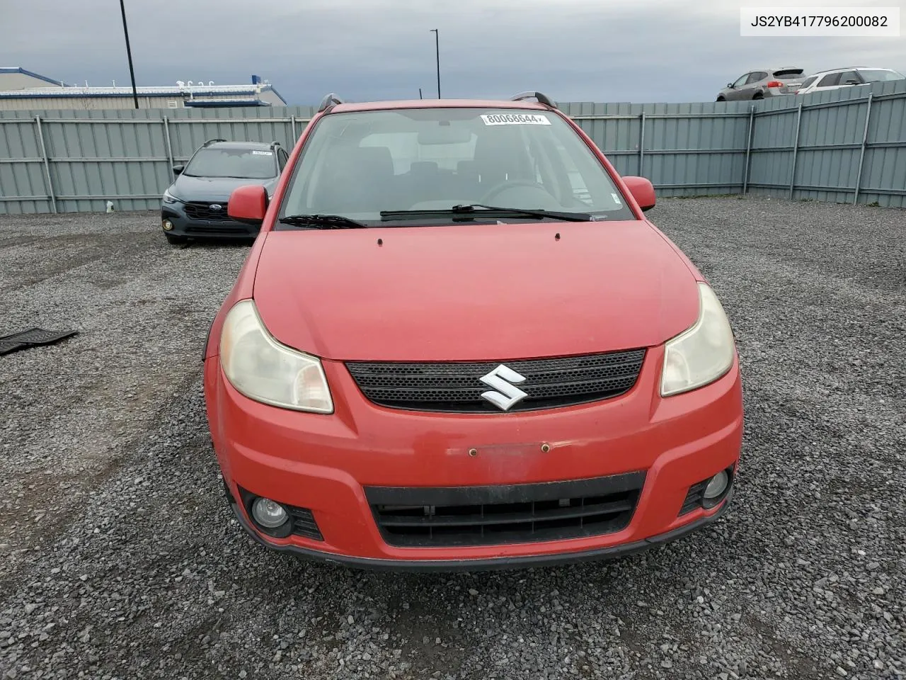 2009 Suzuki Sx4 Touring VIN: JS2YB417796200082 Lot: 80068644