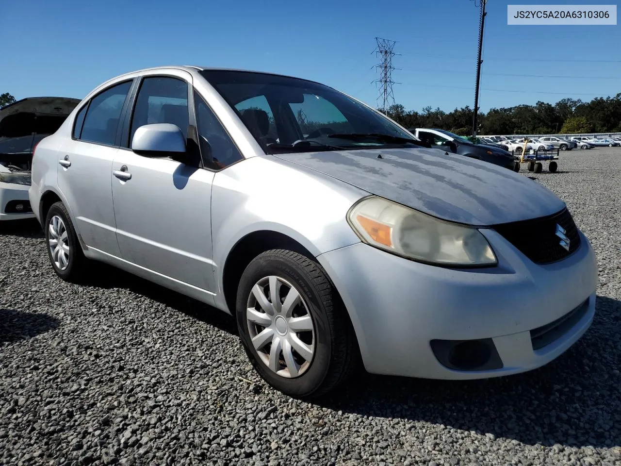 2010 Suzuki Sx4 Le VIN: JS2YC5A20A6310306 Lot: 76704424