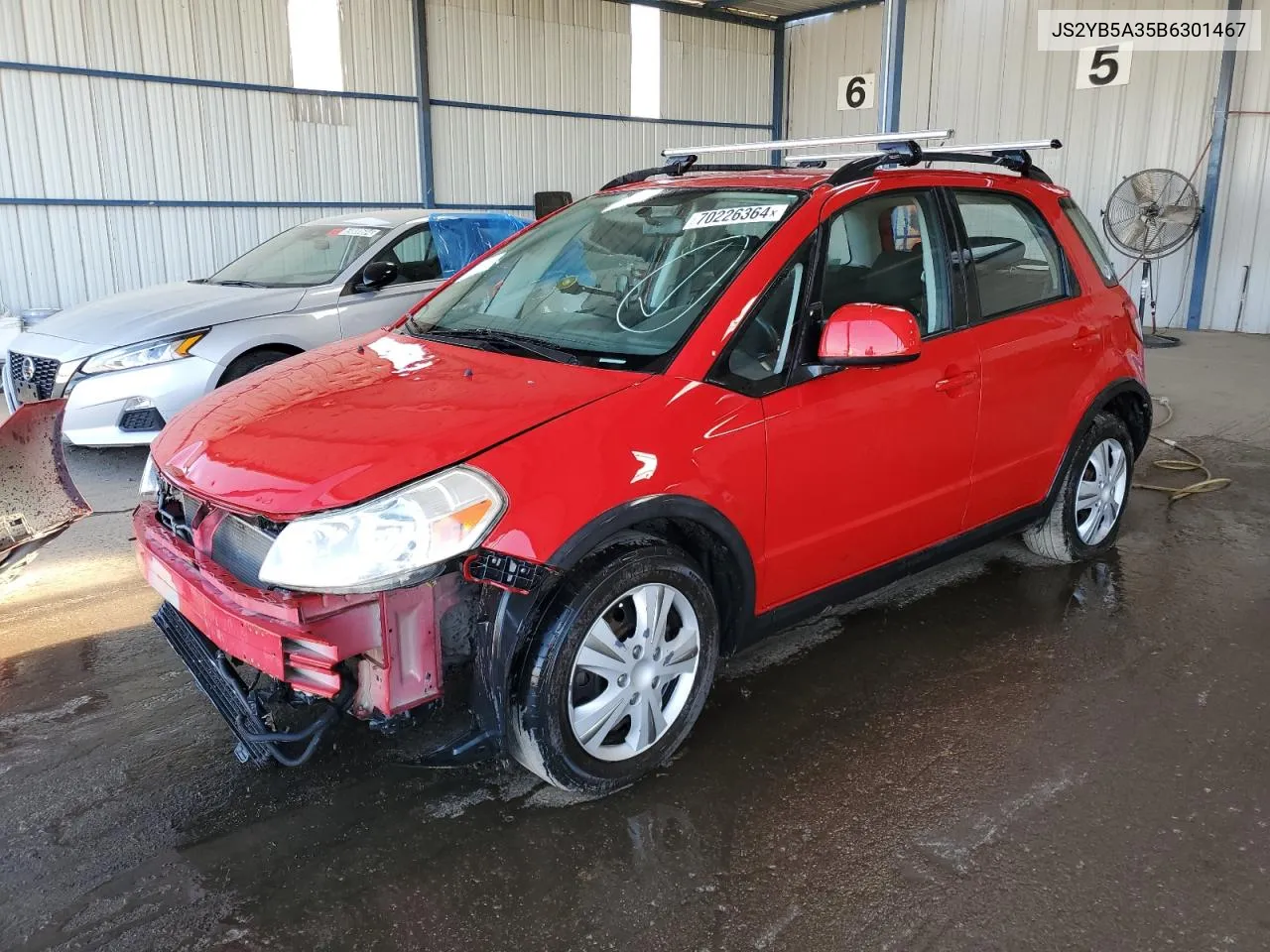 2011 Suzuki Sx4 VIN: JS2YB5A35B6301467 Lot: 70226364