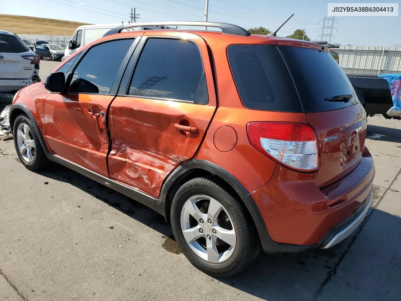 2011 Suzuki Sx4 VIN: JS2YB5A38B6304413 Lot: 75051704