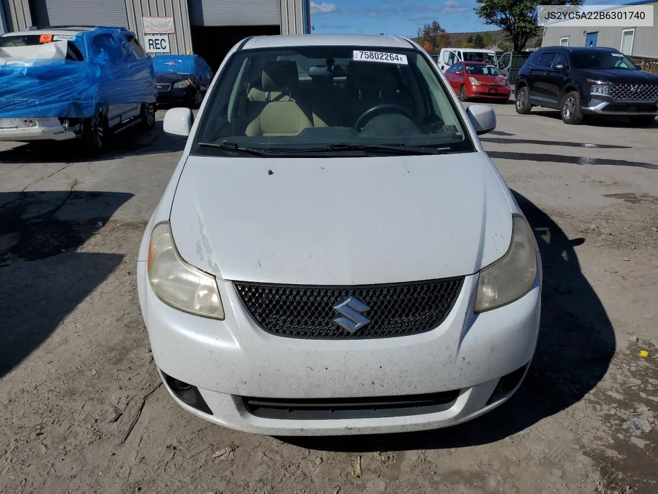 2011 Suzuki Sx4 Le VIN: JS2YC5A22B6301740 Lot: 75802264