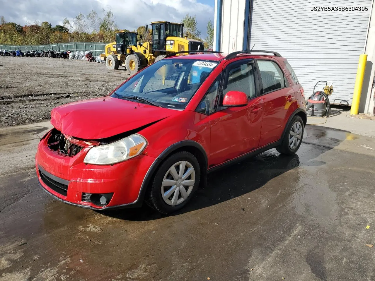 2011 Suzuki Sx4 VIN: JS2YB5A35B6304305 Lot: 75844334