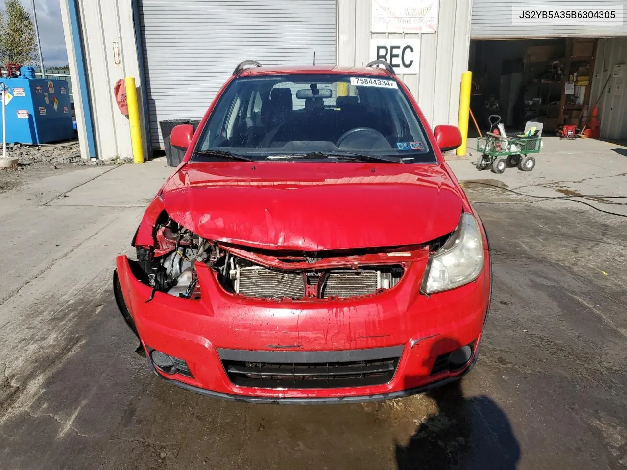 JS2YB5A35B6304305 2011 Suzuki Sx4