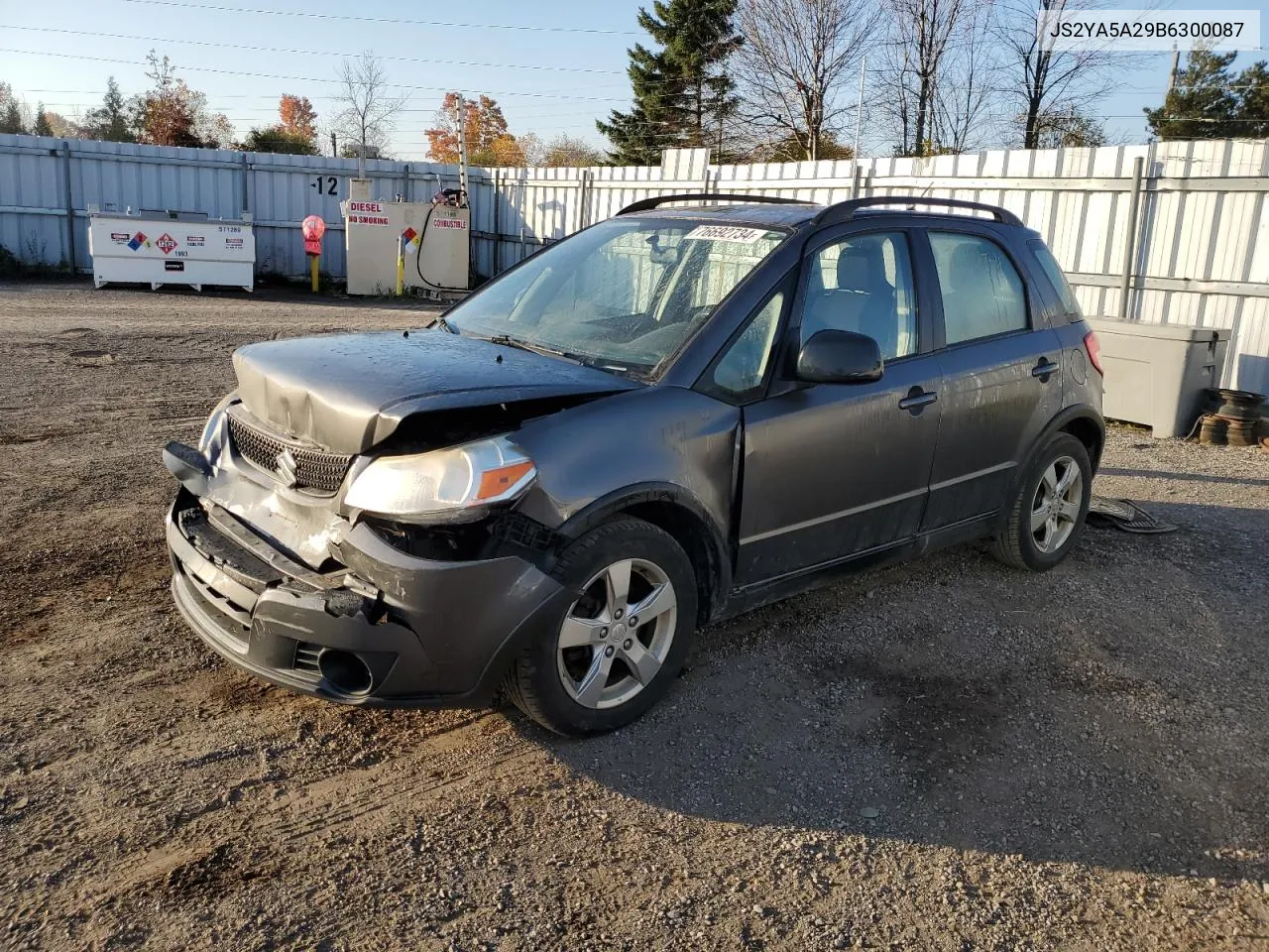 JS2YA5A29B6300087 2011 Suzuki Sx4 Jx