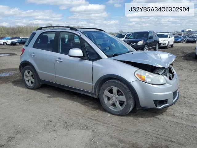 2012 Suzuki Sx4 VIN: JS2YB5A34C6302904 Lot: 54155724