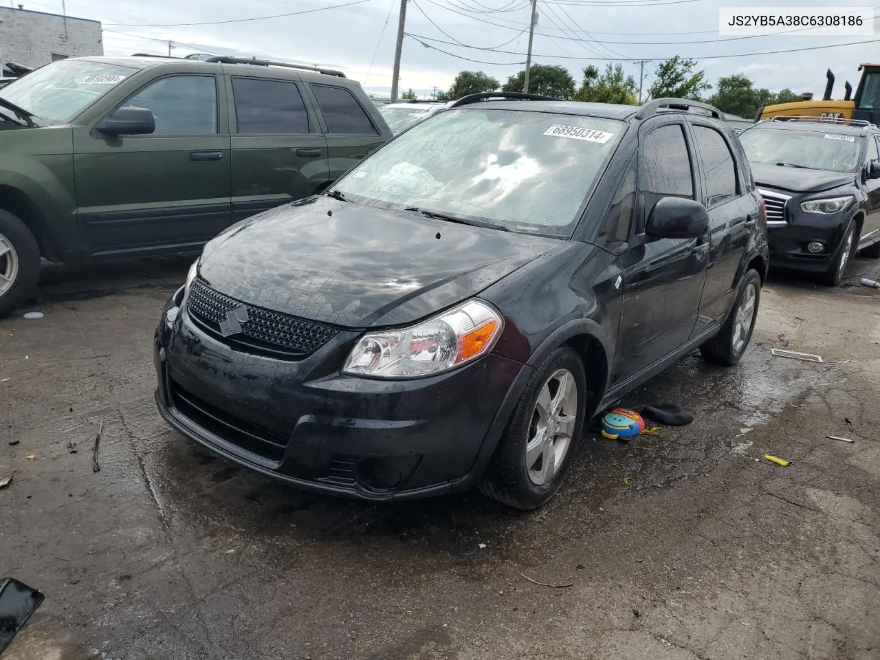 2012 Suzuki Sx4 VIN: JS2YB5A38C6308186 Lot: 68950314