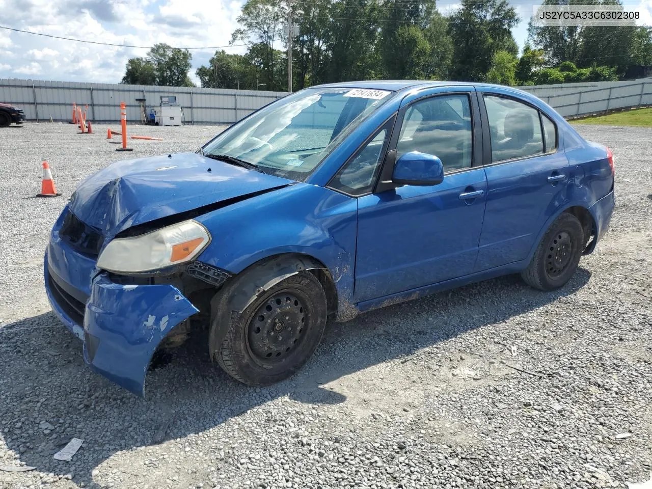 2012 Suzuki Sx4 Le VIN: JS2YC5A33C6302308 Lot: 72141634