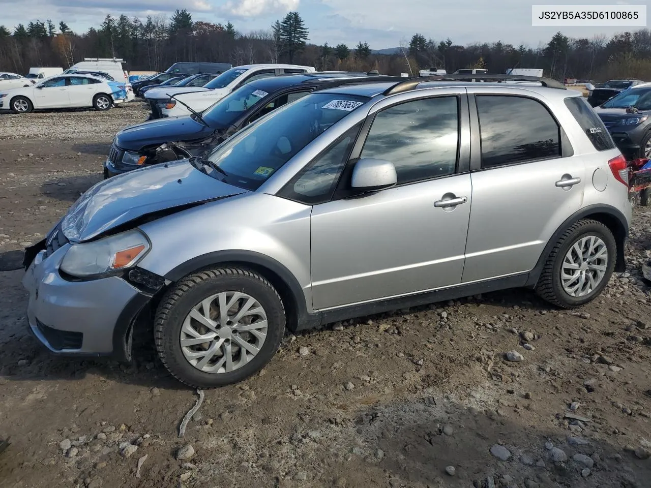 2013 Suzuki Sx4 VIN: JS2YB5A35D6100865 Lot: 78676634