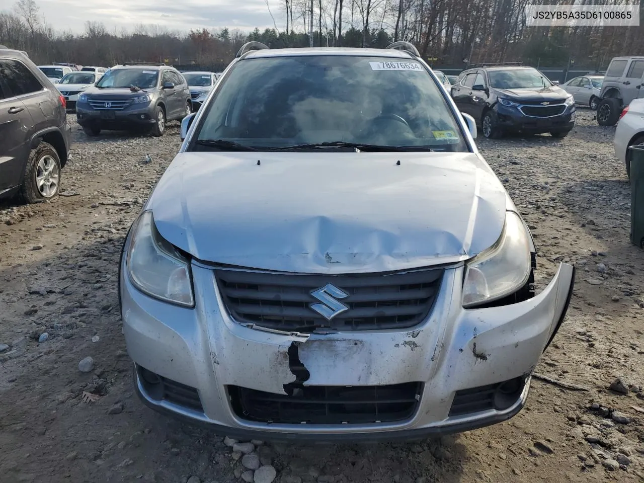 2013 Suzuki Sx4 VIN: JS2YB5A35D6100865 Lot: 78676634