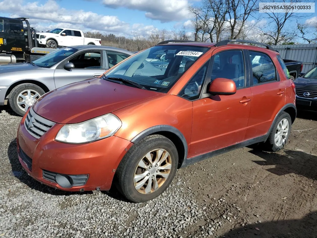 2013 Suzuki Sx4 VIN: JS2YB5A35D6100333 Lot: 80222544