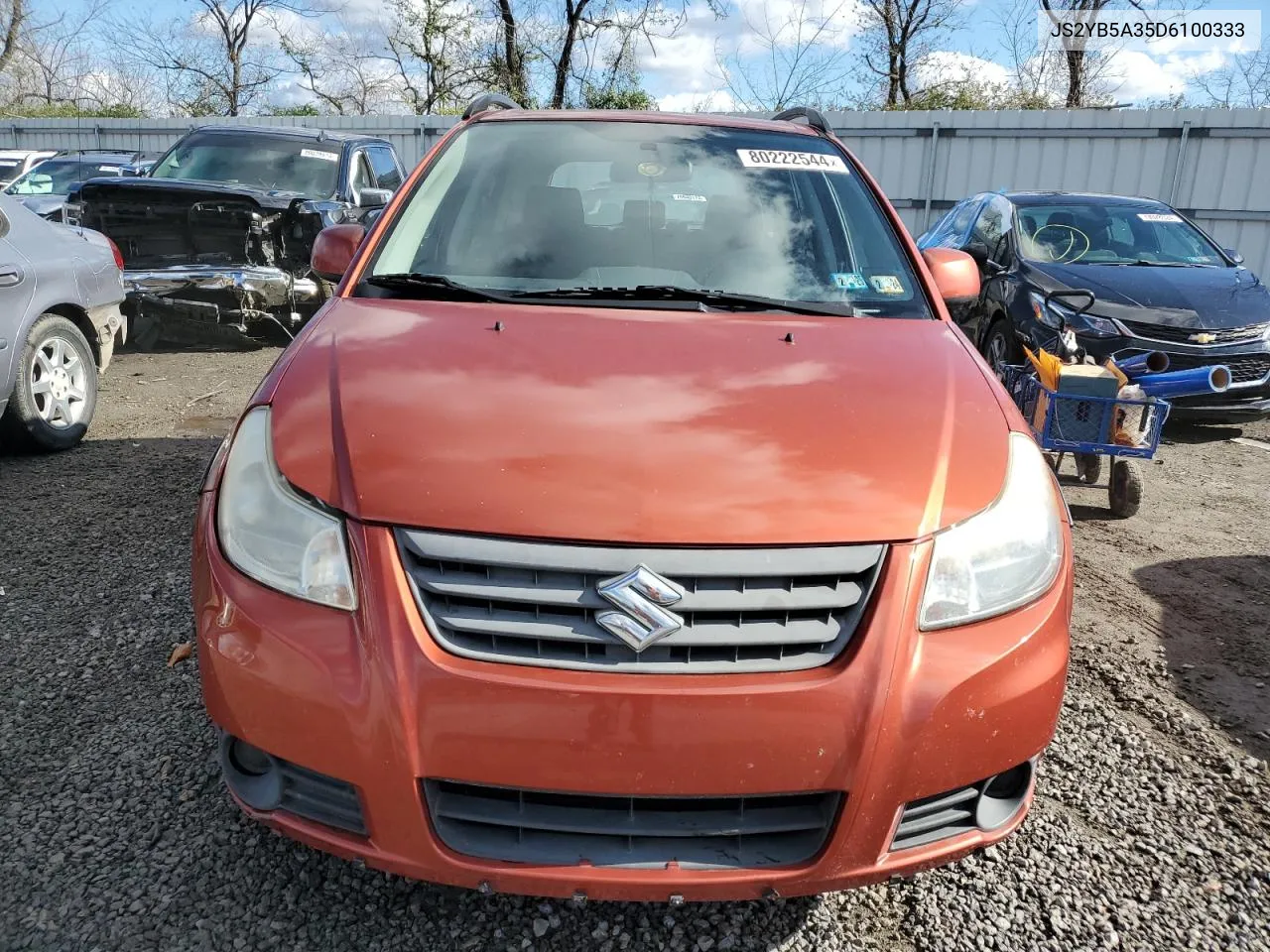 2013 Suzuki Sx4 VIN: JS2YB5A35D6100333 Lot: 80222544