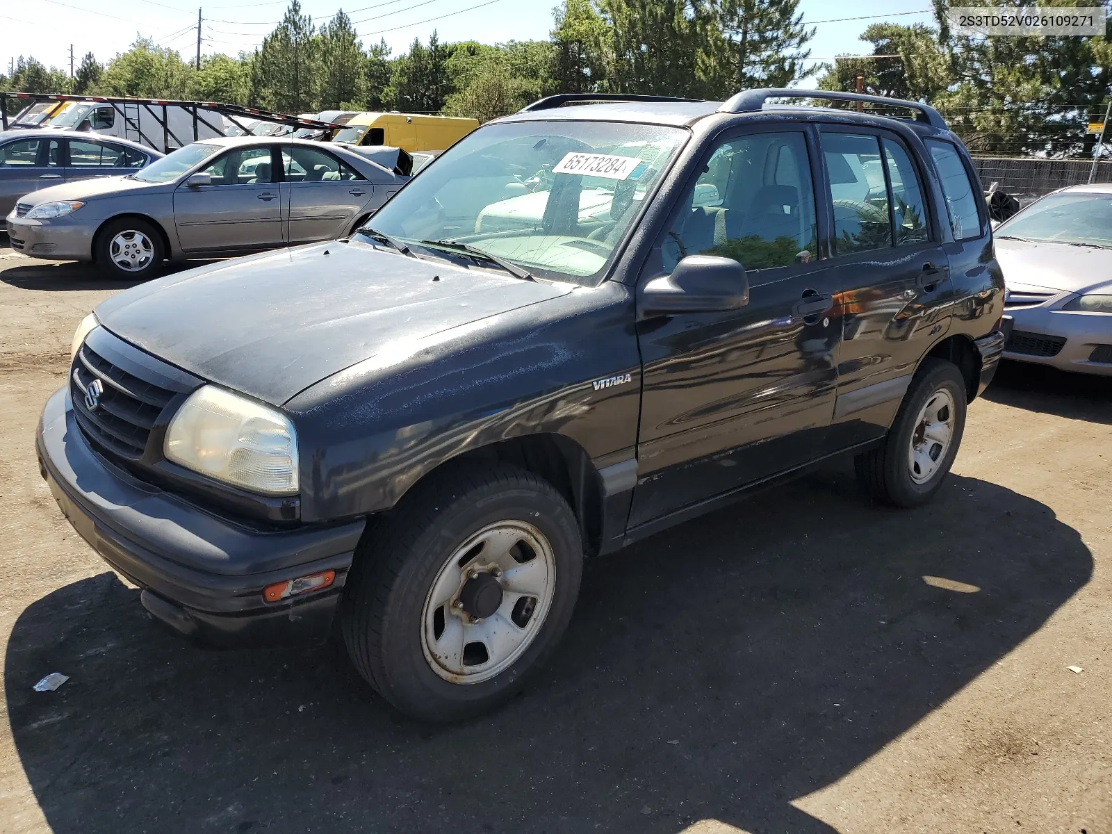 2S3TD52V026109271 2002 Suzuki Vitara Jlx