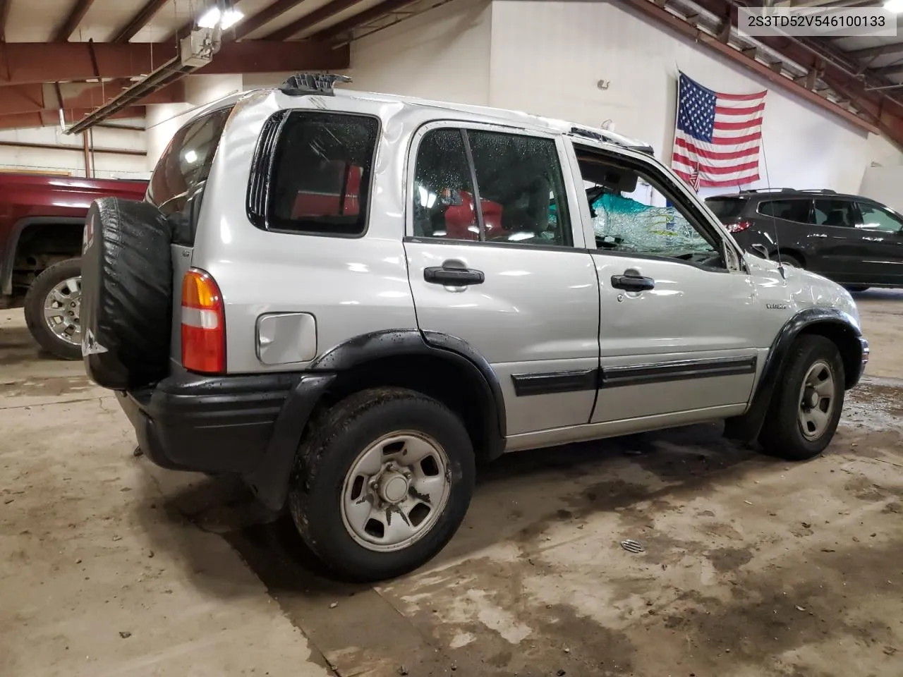 2004 Suzuki Vitara Lx VIN: 2S3TD52V546100133 Lot: 72629154