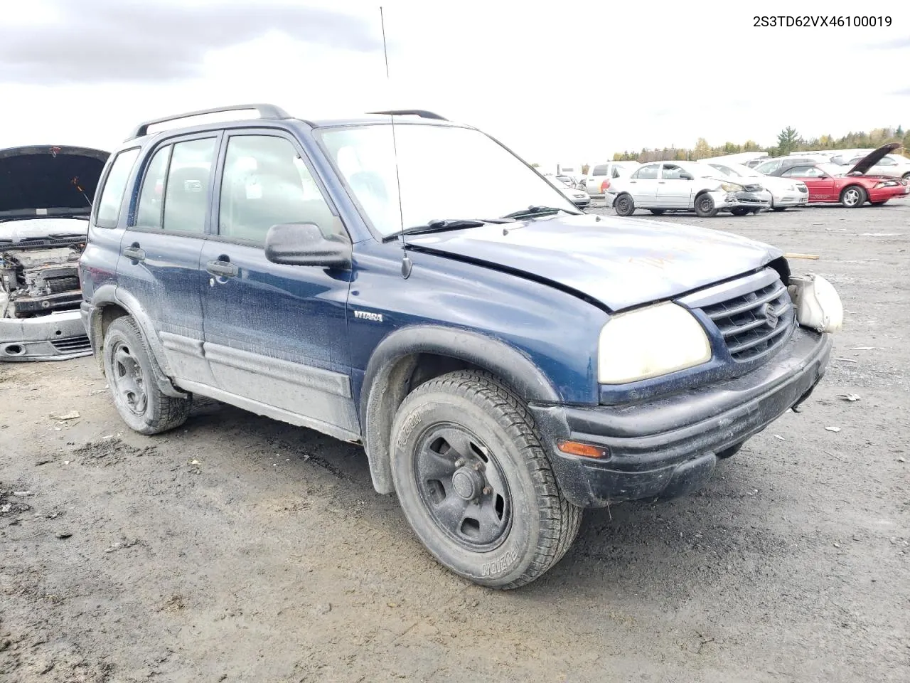 2004 Suzuki Vitara Lx VIN: 2S3TD62VX46100019 Lot: 74291684